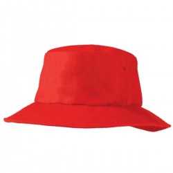 Wide Brim Hats  - Poly Viscose Bucket Hat