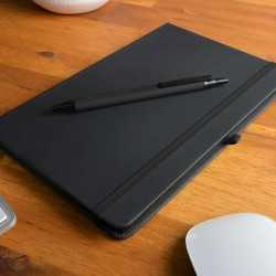 Promotional Journals & Noteboooks  - Venture Supreme Notebook / Slalom Pen