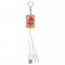 USB Hubs & Cables  - Ratio Bamboo 3 in 1 Power Cable