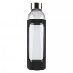 Drink Bottles - Glass  - 550ml Capri Glass Bottle / Silicone Sleeve