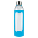 Drink Bottles - Glass - 550ml Capri Glass Bottle / Silicone Sleeve