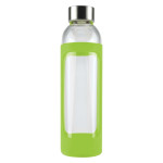 Drink Bottles - Glass - 550ml Capri Glass Bottle / Silicone Sleeve
