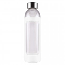 Drink Bottles - Glass  - 550ml Capri Glass Bottle / Silicone Sleeve