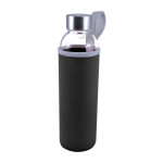 Drink Bottles - Glass - 550ml Capri Glass Bottle / Neoprene Sleeve