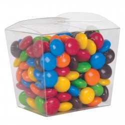 Promotional Chocolates  - M&Ms in Clear Mini Noodle Box