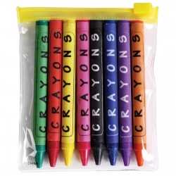 Pencils  - Louvre Crayons in PVC Zipper Pouch