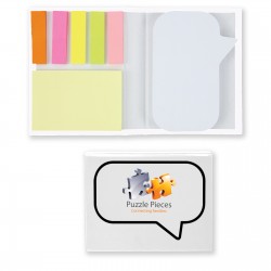 Printed Post It Notes  - Speech Bubble Sticky Notes
