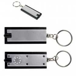Torch Keyrings  - Rectangular Flashlight Keytag