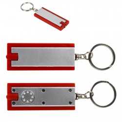 Torch Keyrings  - Rectangular Flashlight Keytag
