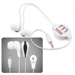 Wired & Bluetooth Headphones  - Zen Retractable Earbuds / Headphones