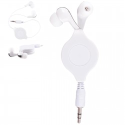 Wired & Bluetooth Headphones  - Zen Retractable Earbuds / Headphones