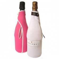 Printed Stubby Holders  - Champagne bottle holder