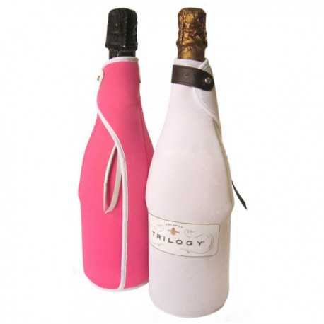 Printed Stubby Holders  - Champagne bottle holder