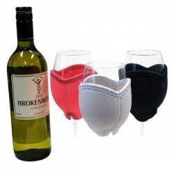 Printed Stubby Holders  - Wine glass cooler