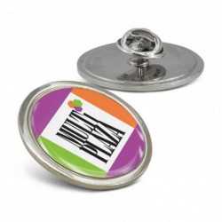 Name & Pin Badges  - Altura Lapel Pin - Round Large