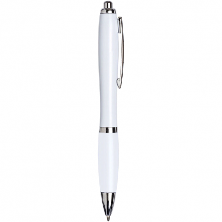 Metal Promotional Pens  - Nash Ballpoint Pen - All White