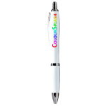 Metal Promotional Pens - Nash Ballpoint Pen - All White