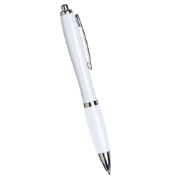 Metal Promotional Pens  - Nash Ballpoint Pen - All White