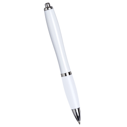 Metal Promotional Pens  - Nash Ballpoint Pen - All White