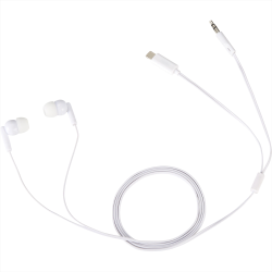 Wired & Bluetooth Headphones  - Wired Earbuds with Multi-Tips