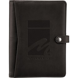 Non Leather Compendiums  - Pedova ETech Jr. Padfolio with Snap Closure