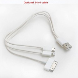 USB Hubs & Cables  - 3-in-1 Cable for Power Banks