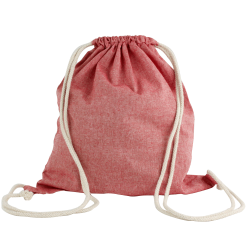 Drawstring Bags & Back Sacks  - Melange Custom Dyed Drawstring Bag