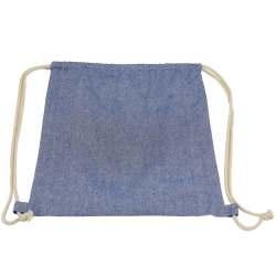 Drawstring Bags & Back Sacks  - Melange Custom Dyed Drawstring Bag