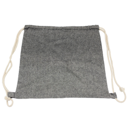 Drawstring Bags & Back Sacks  - Melange Custom Dyed Drawstring Bag