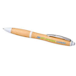 Bamboo & Wood Enviro Pens  - Nash Bamboo Ballpoint Pen