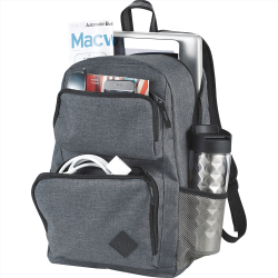branded Graphite Deluxe 15 inch Computer Backpack, from our range of promotional Backpacks