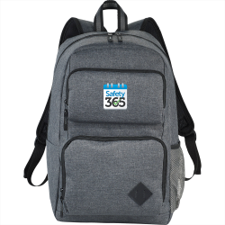 branded Graphite Deluxe 15 inch Computer Backpack, from our range of promotional Backpacks