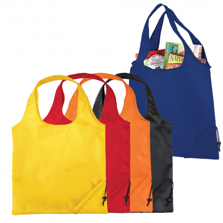 Non Woven Tote Bags  - Bungalow Foldaway Shopper Tote