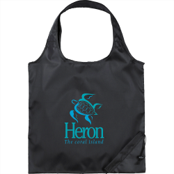 Non Woven Tote Bags  - Bungalow Foldaway Shopper Tote