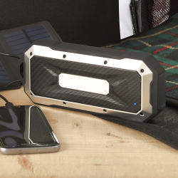 Wired & Bluetooth Speakers  - Boulder Waterproof Outdoor Bluetooth Speaker