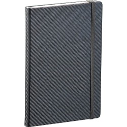 Promotional Journals & Noteboooks  - Ambassador Carbon Fibre 5 x 7 JournalBook