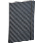Promotional Journals &amp; Noteboooks - Ambassador Carbon Fibre 5 x 7 JournalBook