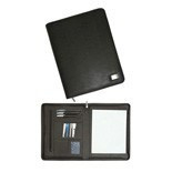 Conference Leather Zip Compendiums