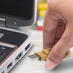 Wood & Bamboo Flash Drives