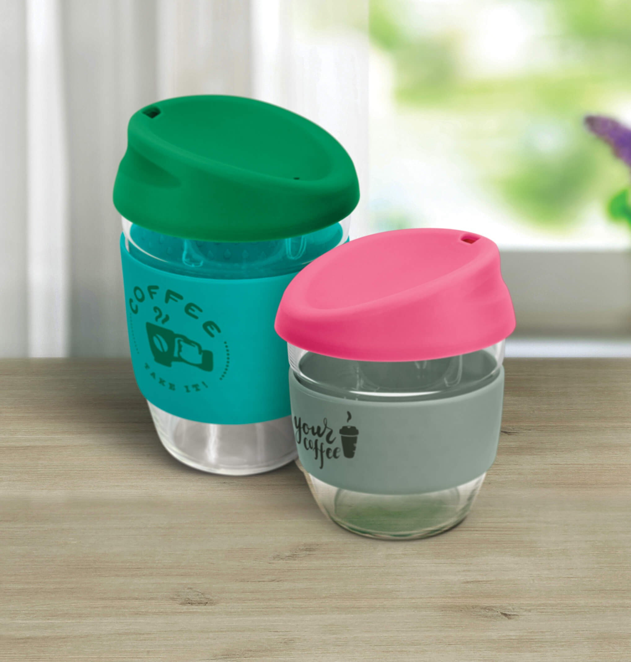 Reusable Coffee Cups - Glass